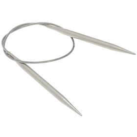 Lana Grossa Rundpinne i rustfritt stål 5,0/40cm