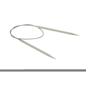 Lana Grossa Rundpinne i rustfritt stål 5,0/60cm