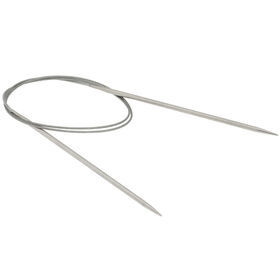 Lana Grossa Rundpinne i rustfritt stål 3,0/80cm