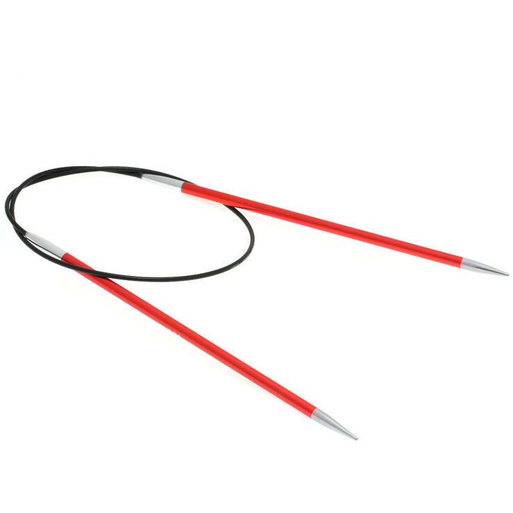 Lana Grossa Rundpinne Aluminium Rainbow St. 4,0/40cm