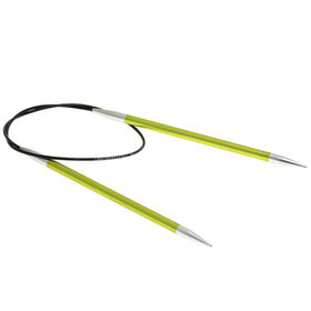 Lana Grossa Rundpinne Aluminium Rainbow St. 5,5/40cm