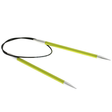 Lana Grossa Rundpinne Aluminium Rainbow St. 5,5/40cm