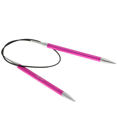 Lana Grossa Rundpinne Aluminium Rainbow St. 7,0/60cm