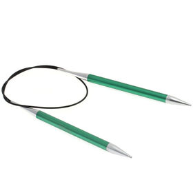 Lana Grossa Rundpinne Aluminium Rainbow St. 8,0/40cm