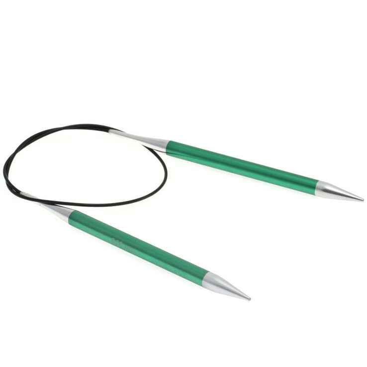 Lana Grossa Rundpinne Aluminium Rainbow St. 8,0/40cm