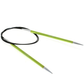 Lana Grossa Rundpinne Aluminium Rainbow St. 5,0/100cm