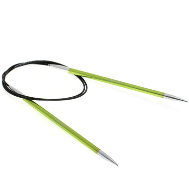 Lana Grossa Rundpinne Aluminium Rainbow St. 5,0/80cm