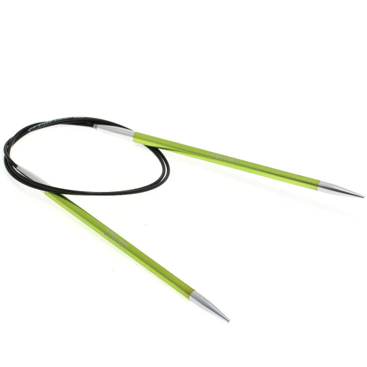 Lana Grossa Rundpinne Aluminium Rainbow St. 5,0/80cm