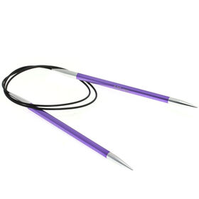 Lana Grossa Rundpinne Aluminium Rainbow St. 6,0/100cm