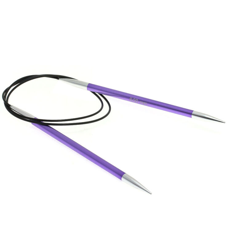 Lana Grossa Rundpinne Aluminium Rainbow St. 6,0/80cm
