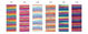Lana Grossa MEILENWEIT 100g Cosy Socks Multi Stripes