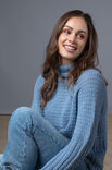 FILATI Studio TOPDOWN  PULLOVER Merino Uno - Strikkeoppskrift (NO)