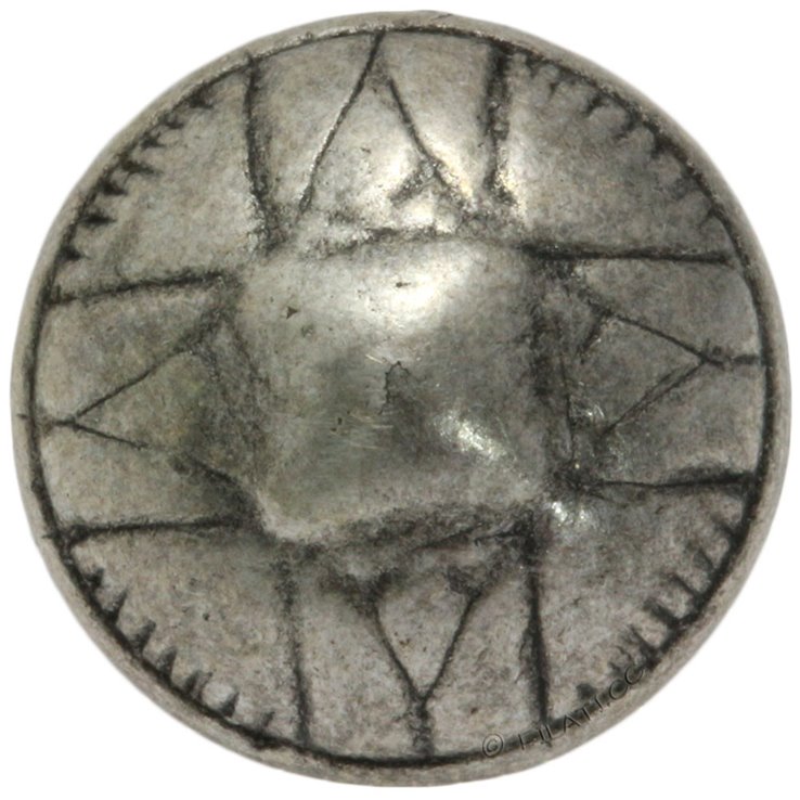 UNION KNOPF 452287/11mm | 83-gammelsølv