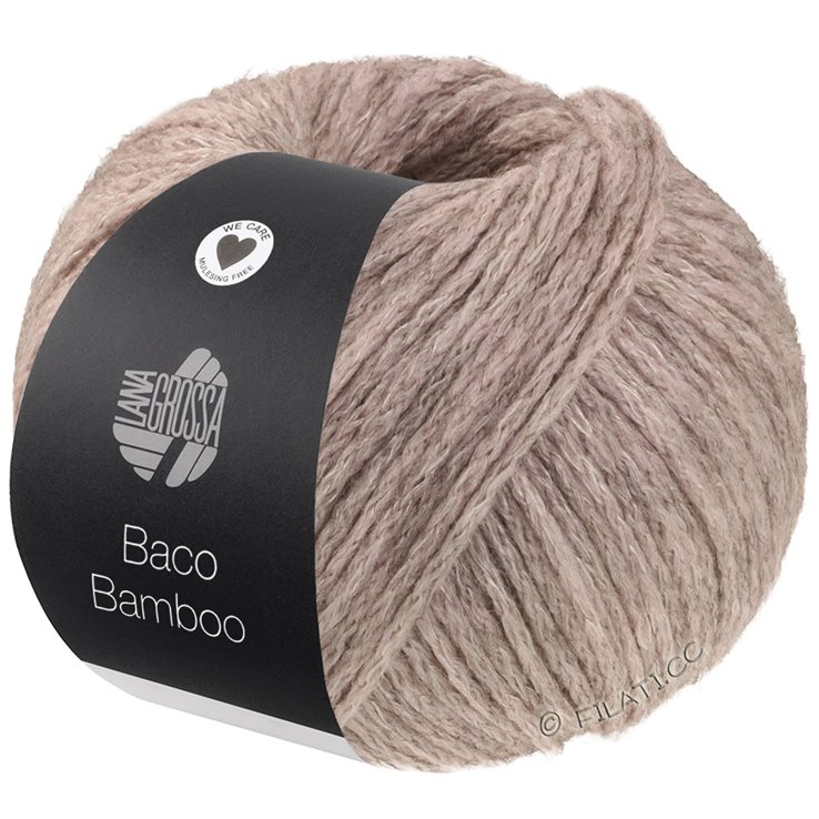 Lana Grossa BACO BAMBOO | 01-grårosa