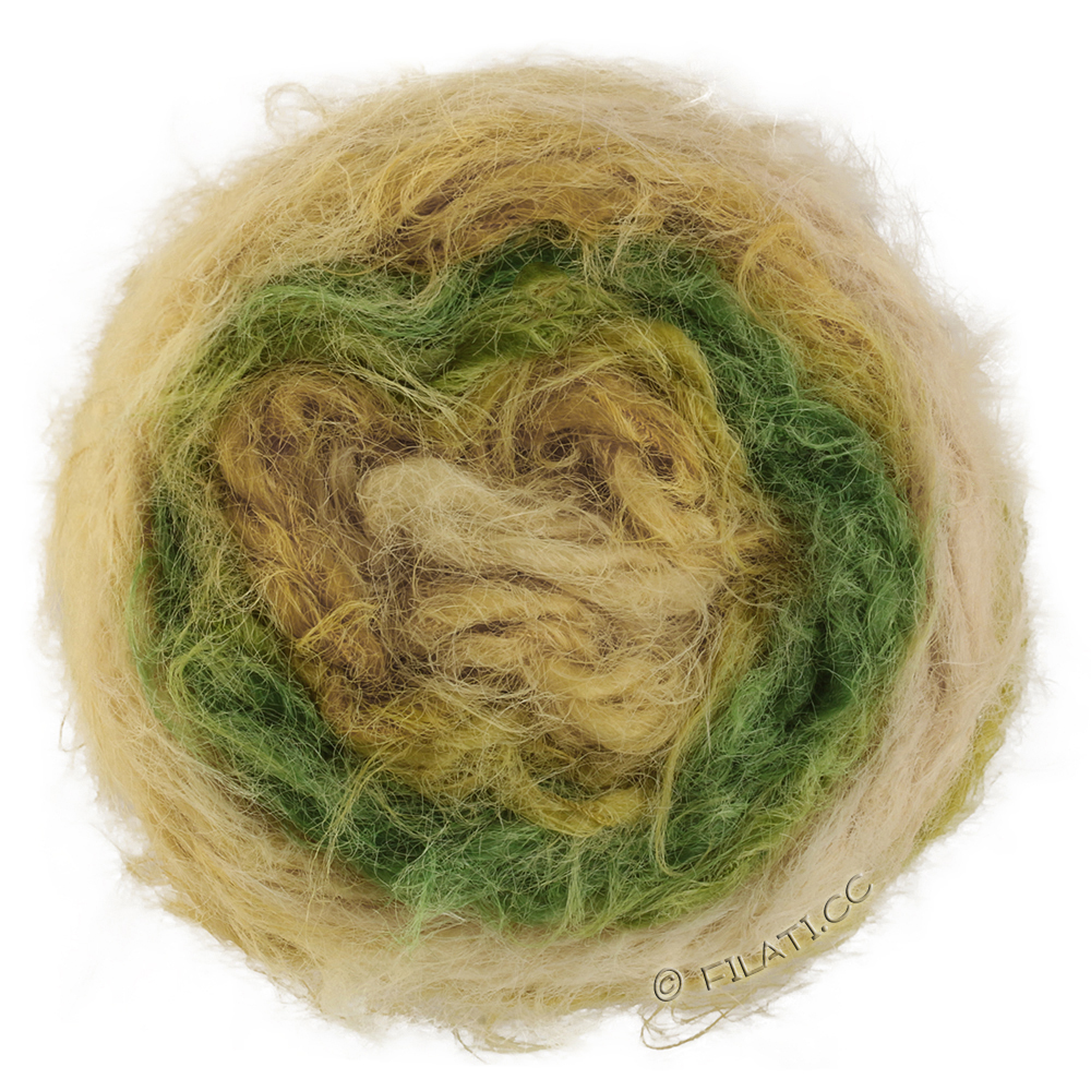 Lana Grossa  | 102-pastellgul/sennep/lindegrønn/eplegrøn