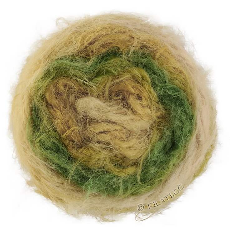 Lana Grossa BASTA MISTA | 102-pastellgul/sennep/lindegrønn/eplegrøn