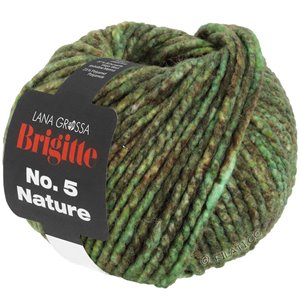 Lana Grossa BRIGITTE NO. 5 Nature | 103-grønn/brun melert