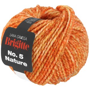 Lana Grossa BRIGITTE NO. 5 Nature | 105-oransje/karamell melert