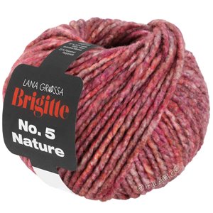 Lana Grossa BRIGITTE NO. 5 Nature | 106-pink/gråbrun melert