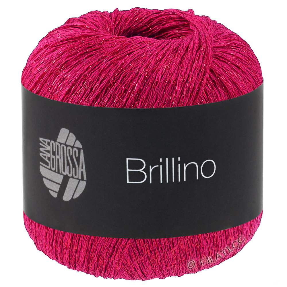 Lana Grossa BRILLINO | 48-Anemonerød