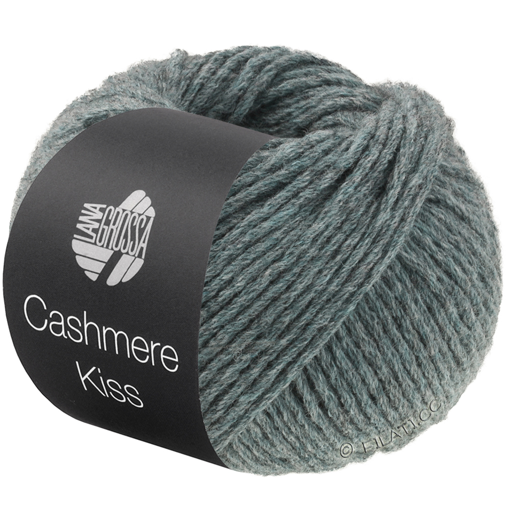 Lana Grossa CASHMERE KISS | 134-gråblå