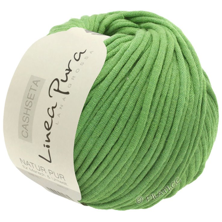 Lana Grossa CASHSETA (Linea Pura) | 01-lys grønn