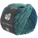 Lana Grossa COOL MERINO Dégradé | 302-mørk petrol/lys petrol/dyphavsgrønn