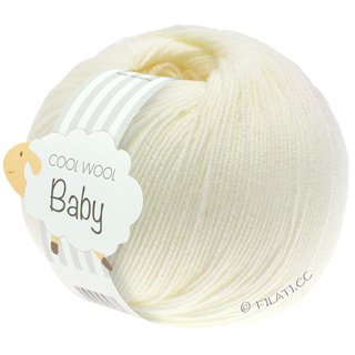 Lana Grossa COOL WOOL Baby Uni/Print 50g