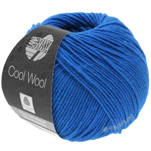 Lana Grossa COOL WOOL   Uni/Melange/Neon | 2071-blekkblå