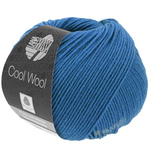 Lana Grossa COOL WOOL   Uni/Melange/Neon | 0555-koboltblå