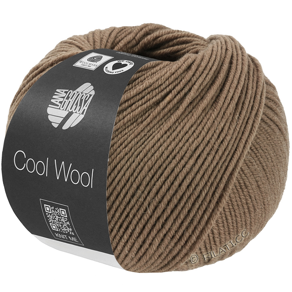Lana Grossa COOL WOOL Mélange (We Care) | 1508-taupe melert