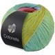 Lana Grossa COTONELLA | 11-syrin/lys blå/turkisgrønn/sennep/tomat/bringebær/oransje/laks