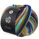 Lana Grossa CRAZY | 10-turkis/oransje/sennep/royal