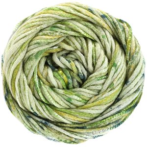 Lana Grossa ECCO Print | 103-myk grønn/lys grønn/gulgrønn/mosegrønn/lys oransje