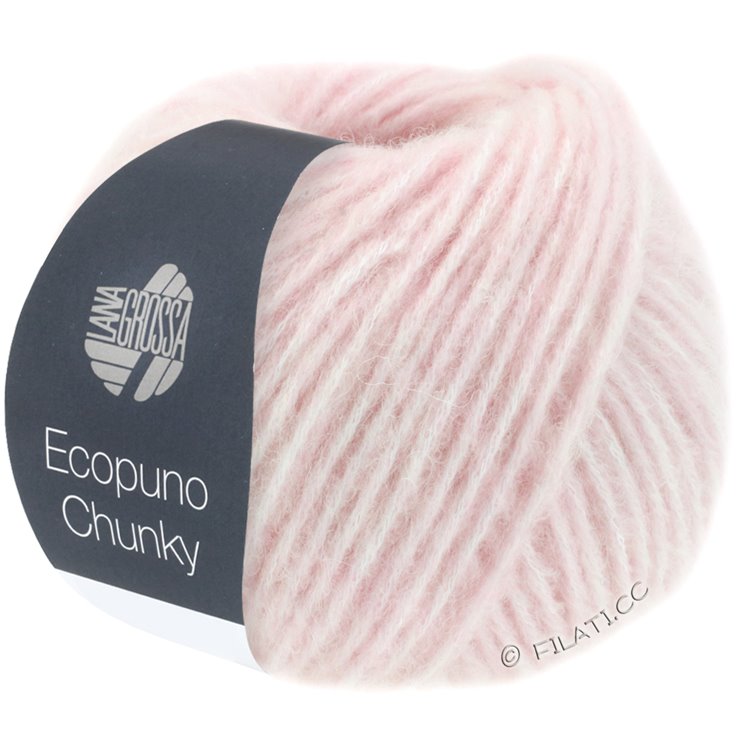 Lana Grossa ECOPUNO Chunky | 119-sart rosa