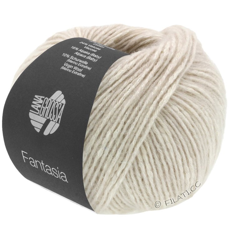 Lana Grossa FANTASIA | 10-steinhvit