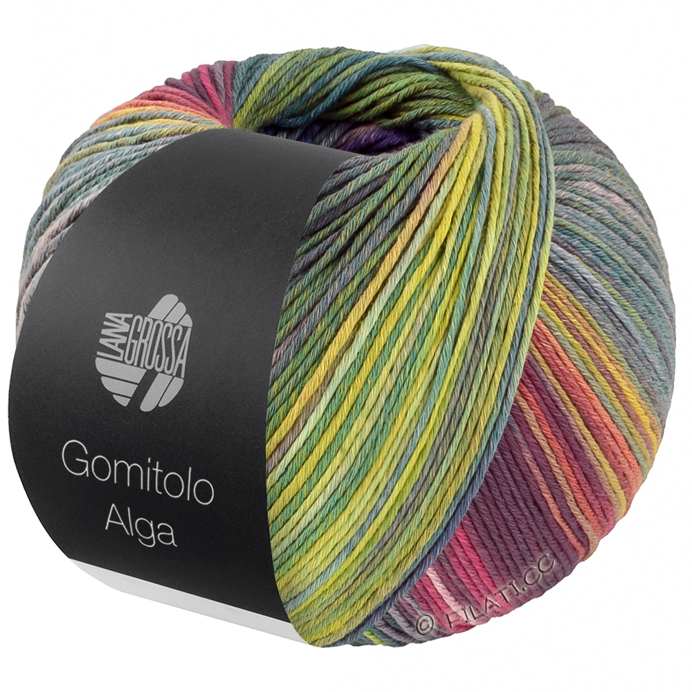 Lana Grossa  | 2026-fuksia/fiolett/pistasj/petrolgrønn/grågrønn/lilla/grafittgrå/vårgrønn