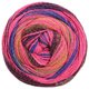 Lana Grossa GOMITOLO BENE | 757-bjørnebær /pink/oliven/petrol/cyklamen/blåfiolett