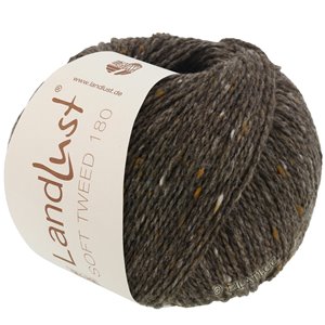 Lana Grossa LANDLUST Soft Tweed 180 | 103-gråbrun melert