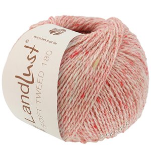 Lana Grossa LANDLUST Soft Tweed 180 | 112-lys rød melert