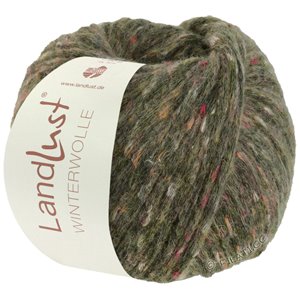 Lana Grossa LANDLUST WINTERWOLLE Tweed | 103-mosegrønn melert