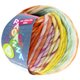 Lana Grossa LEI Mouliné/Color Mix/Spray (Ragazza) | 251-råhvit/oransje/gul/petrol/fiolett