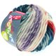 Lana Grossa LEI Mouliné/Color Mix/Spray (Ragazza) | 252-råhvit/vinrød/fiol/petrol/mynte