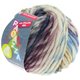 Lana Grossa LEI Mouliné/Color Mix/Spray (Ragazza) | 254-rødfiolett/okerbrun/natur/mørk fiolett