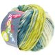Lana Grossa LEI Mouliné/Color Mix/Spray (Ragazza) | 260-råhvit/sitrusgul/petrol/grønn