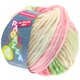 Lana Grossa LEI Mouliné/Color Mix/Spray (Ragazza) | 264-råhvit/rosé/sart gul/lys grønn