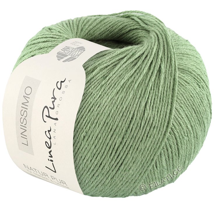 Lana Grossa LINISSIMO (Linea Pura) | 20-myntegrønn
