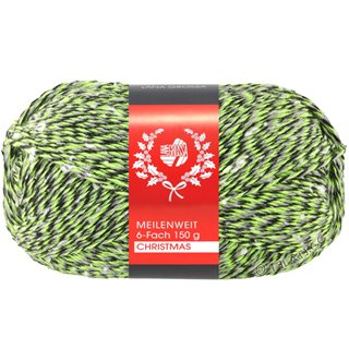 Lana Grossa MEILENWEIT 6-FACH 150g Christmas Snow Flake
