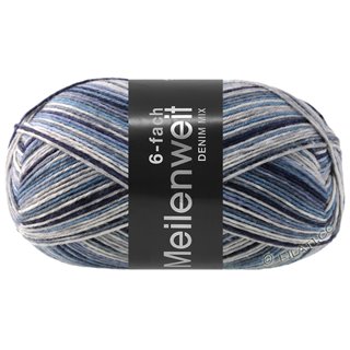 Lana Grossa MEILENWEIT 6-FACH 150g DENIM MIX