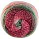Lana Grossa GOMITOLO (Christmas Edition Lurex) | 118-grågrønn/hvitgrønn/ecru/rød/mørk rød/bjørnebær /hvitrød stripet